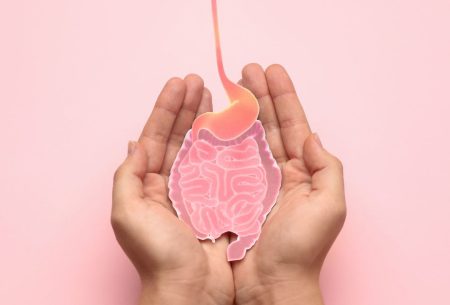 View Understand & treat: Bile Acid Malabsorption Woman considering her intestinal health and Bile Acid Malabsorption management