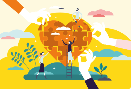 View Beyond the plate: empower your gut health through non-diet approaches Animation of people trying to improve gut health